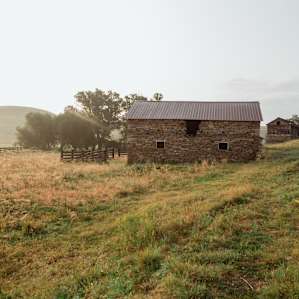 Hay loft in Montana
