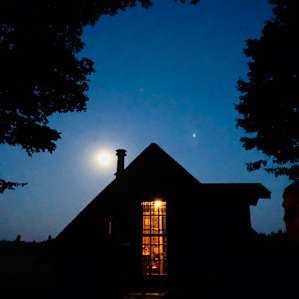 Beautiful nighttime sky.