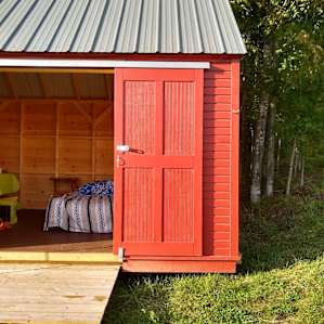 One of the cabins