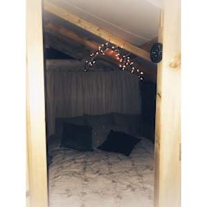 Rustic Elegant Wooded Tree Cabin