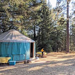 Private Yurt In The Forrest