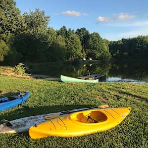 Lake and Forest Camping