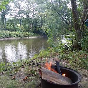 View of the river
