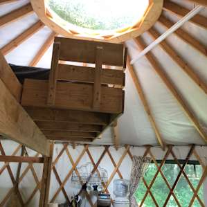 Little Green Yurt of Cedar Mountain