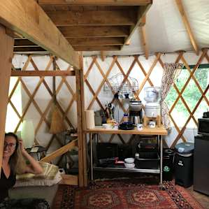 Little Green Yurt of Cedar Mountain