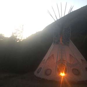 20' Moon and Stars Tipi