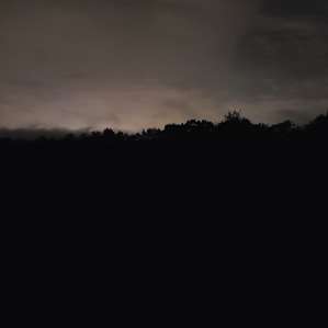 The storm during the night.