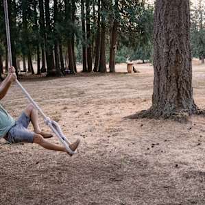 A more casual rope swing, just as much fun for myself.