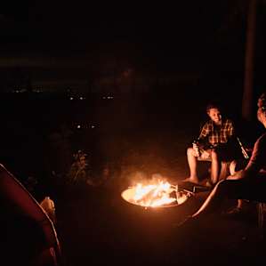 90% of car camping (for me) is a quiet place to relax, have a drink or 2, and not be too distracted by anything else. Ravensong retreat was perfect for all of the above.