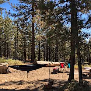 View from our tent.