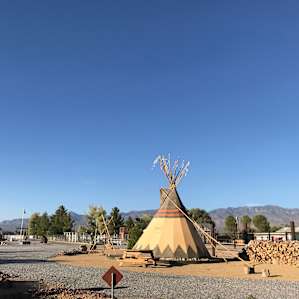 18' Tipi on Working Ranch