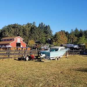 Picturesque scene at Camp Blackrock.