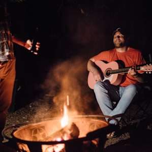 They also let us borrow a guitar. How awesome is that?