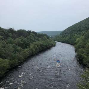 There's whitewater rafting along the Lehigh river