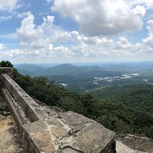 The view from the visitors center