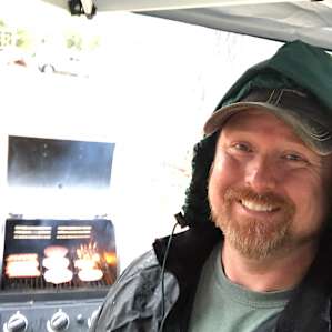 Grilling in the rain