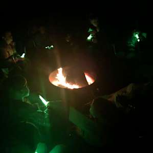 Night time is the right time for ghost stories