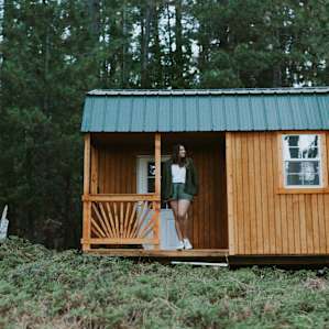 cabin forest people