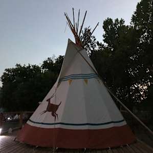 North Fork Tipi Haven DEER