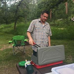 cooking in site #20
