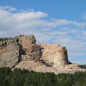Crazy Horse is about 20 minutes away