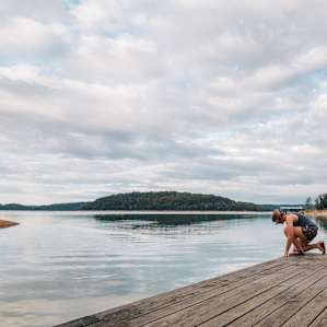 Quick access to a private dock