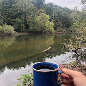 No better place to relax with a cup of coffee!