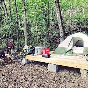 Caves + Camping II (tent platforms)