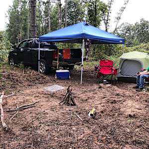 Perfect little camp site!
