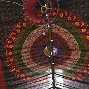 Ceiling of my lodging.