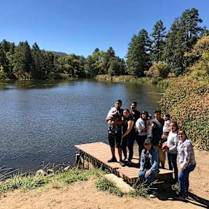 Private lake - 15-20 minute hike from the Log Cabin.