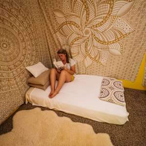 A really great nook to settle into