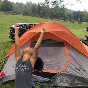 So excited to be outdoors