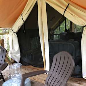 Tent Cabin in NC Mountains