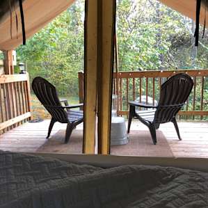 Tent Cabin in NC Mountains