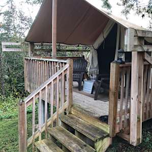 Tent Cabin in NC Mountains