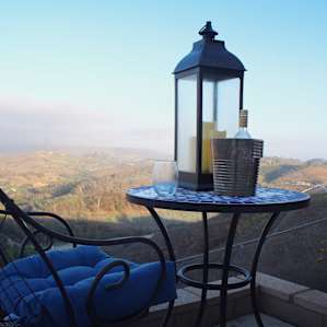A perfect place to watch the sunset, if you like beautiful sights... if not, a good place to hang your wet clothes