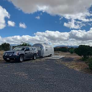 RV Parking Ten Minutes Santa Fe