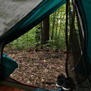 Camp at Quarry Brook