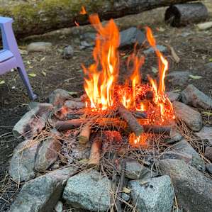 Perfect spot for a fire