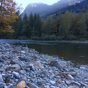 the private neighborhood river access is a short walk from the A-Frame