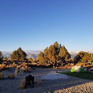 Such a cool place to set up camp!