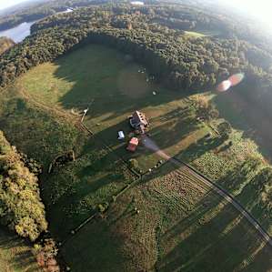 Overview of the ranch.