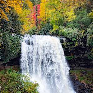 Waterfalls within short driving distance.