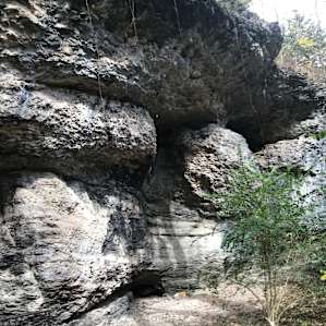 Upper cave entrance