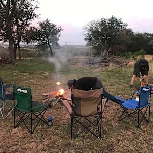 Off Grid Camp w/ Hill Country Views