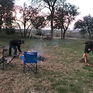 Off Grid Camp w/ Hill Country Views