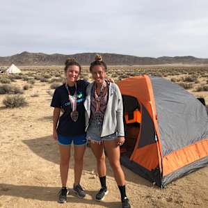 Glimpse of the site! (not pictured: a table, 4 chairs, propane fire-pit, small propane stove, and plenty of room for another tent!)