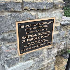 Jack Daniel’s distillery in Lynchburg, Tennessee