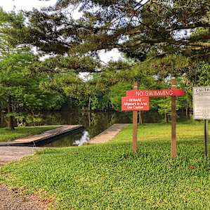 Definitely not a place for a swim!